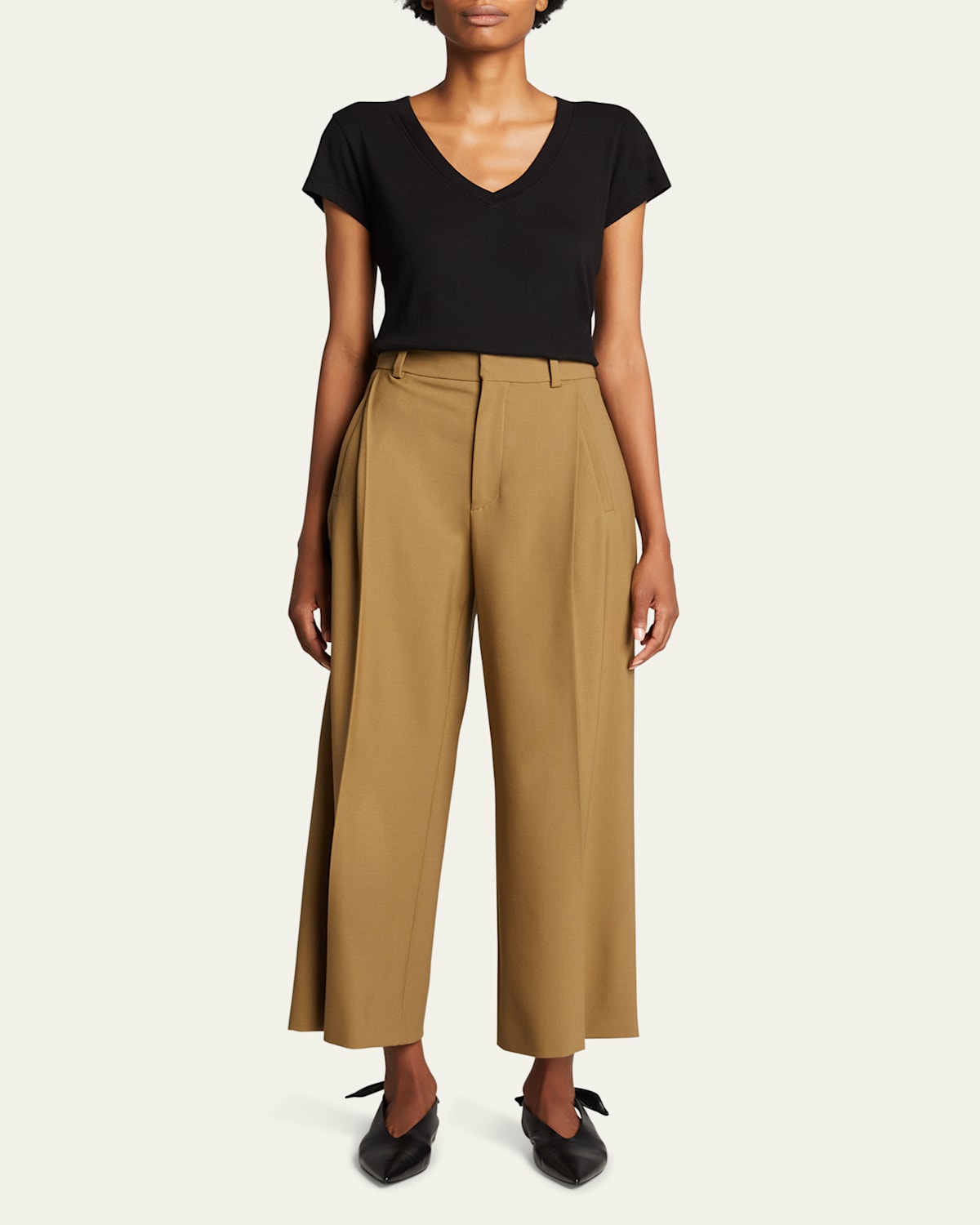 Becca V-Neck Short-Sleeve Tee