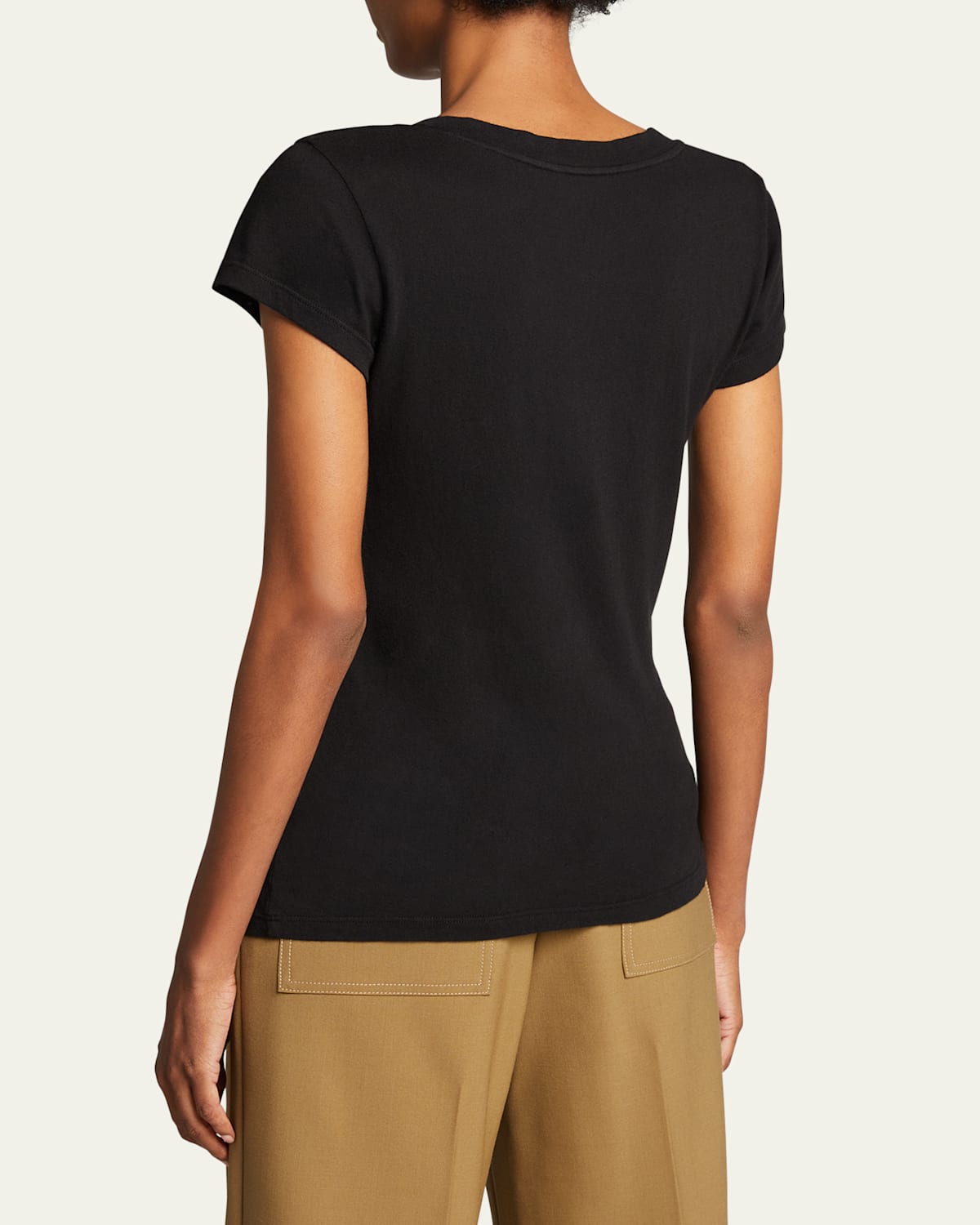 Becca V-Neck Short-Sleeve Tee