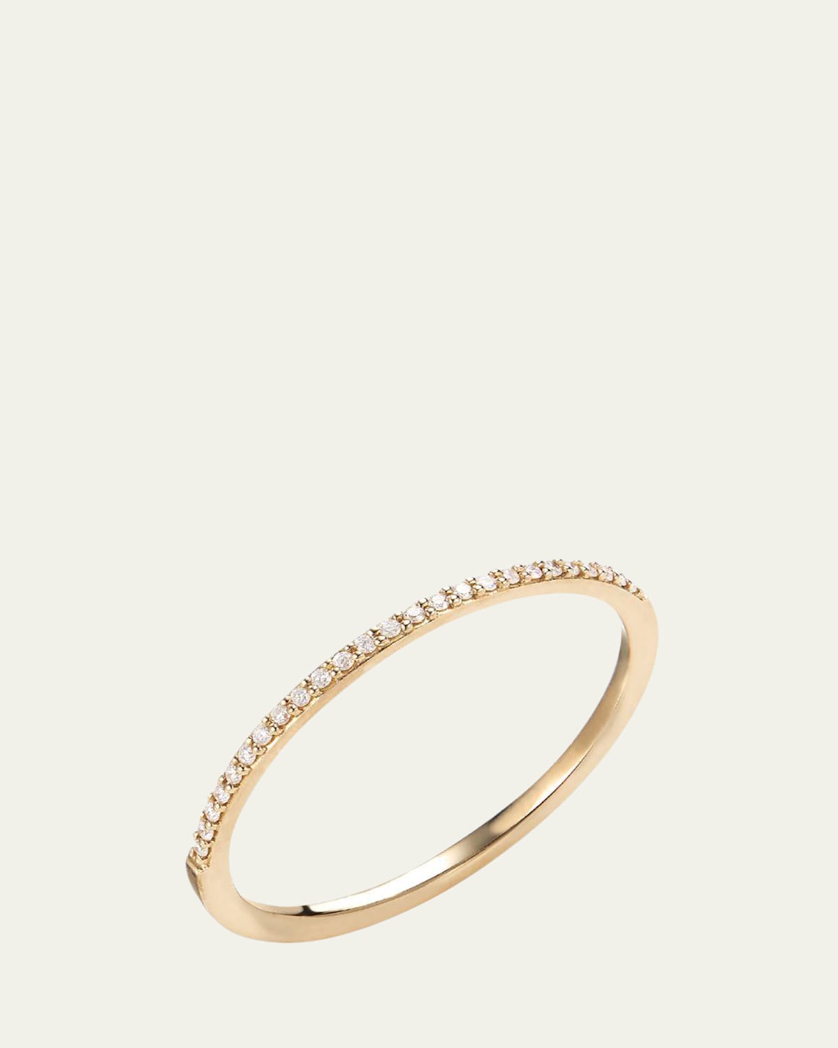 Lana 14K Gold Thin Flawless Diamond Stack Ring | Thumbnail 3 Lana 14K Gold Thin Flawless Diamond Stack Ring | Thumbnail 3