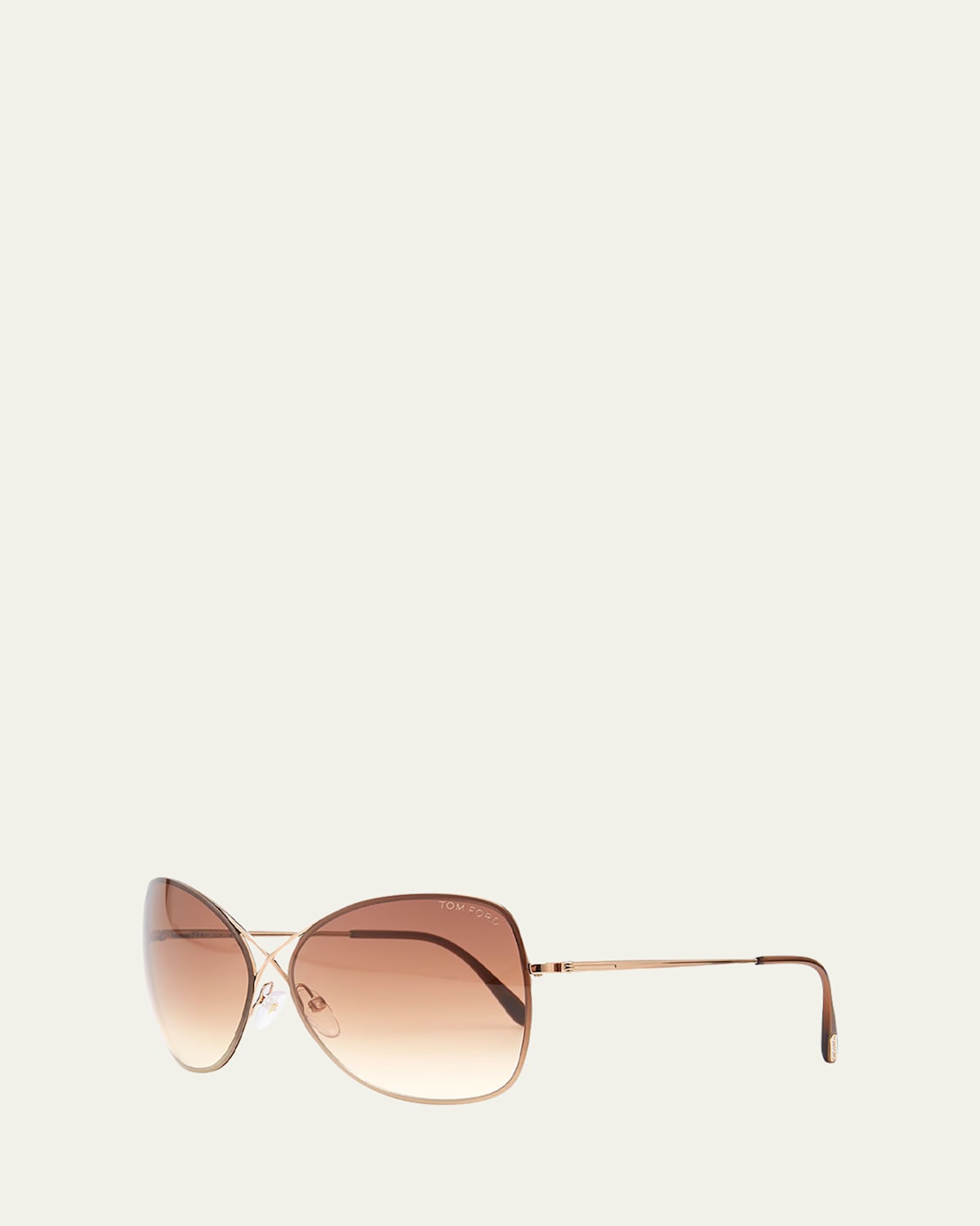 TOM FORD Colette Metal-Frame Butterfly Sunglasses | Thumbnail 2