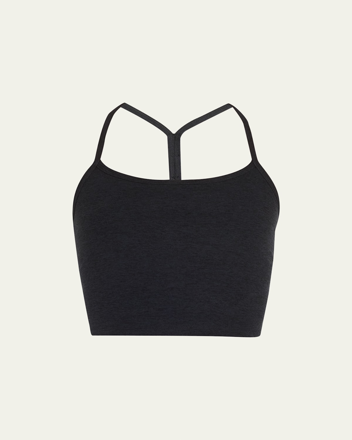 Space-dye Slim Racerback Cropped Tank