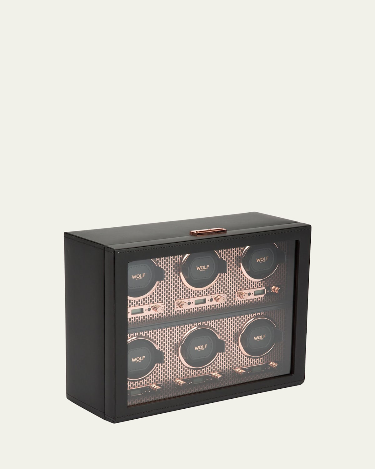 Wolf Axis 6-piece Watch Winder In Copper