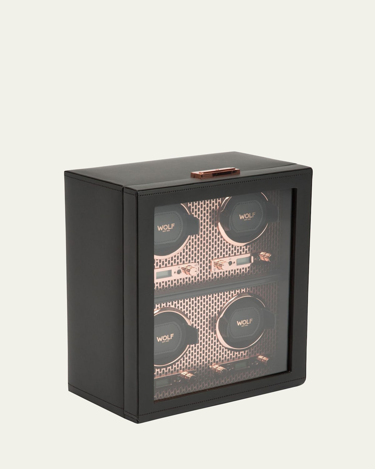 Wolf Axis 4-piece Watch Winder In Copper
