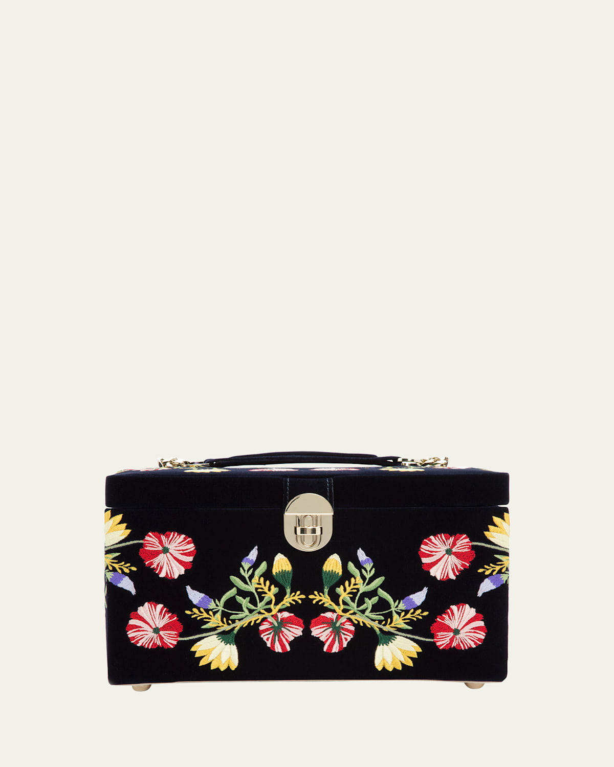 Wolf Large Zoe Jewellery Box In Indigo