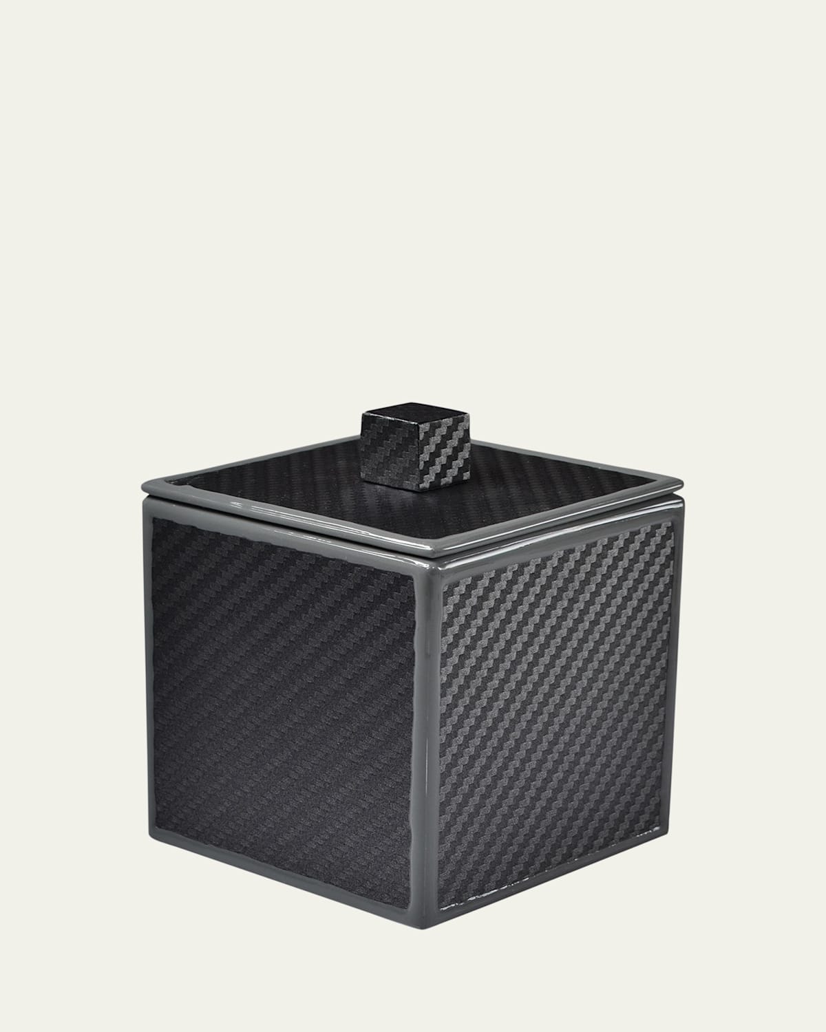 Mike & Ally Le Mans Tall Square Container In Gray