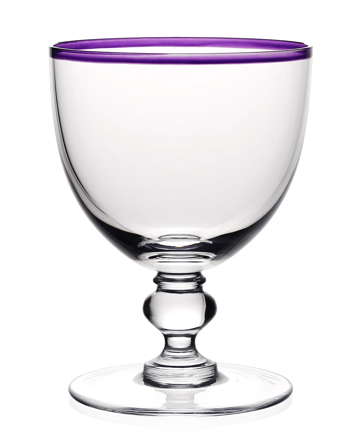 William Yeoward Crystal Sienna Water Glass Amethyst
