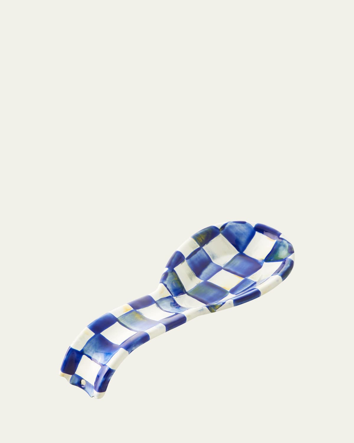 Mackenzie-childs Royal Check Spoon Rest