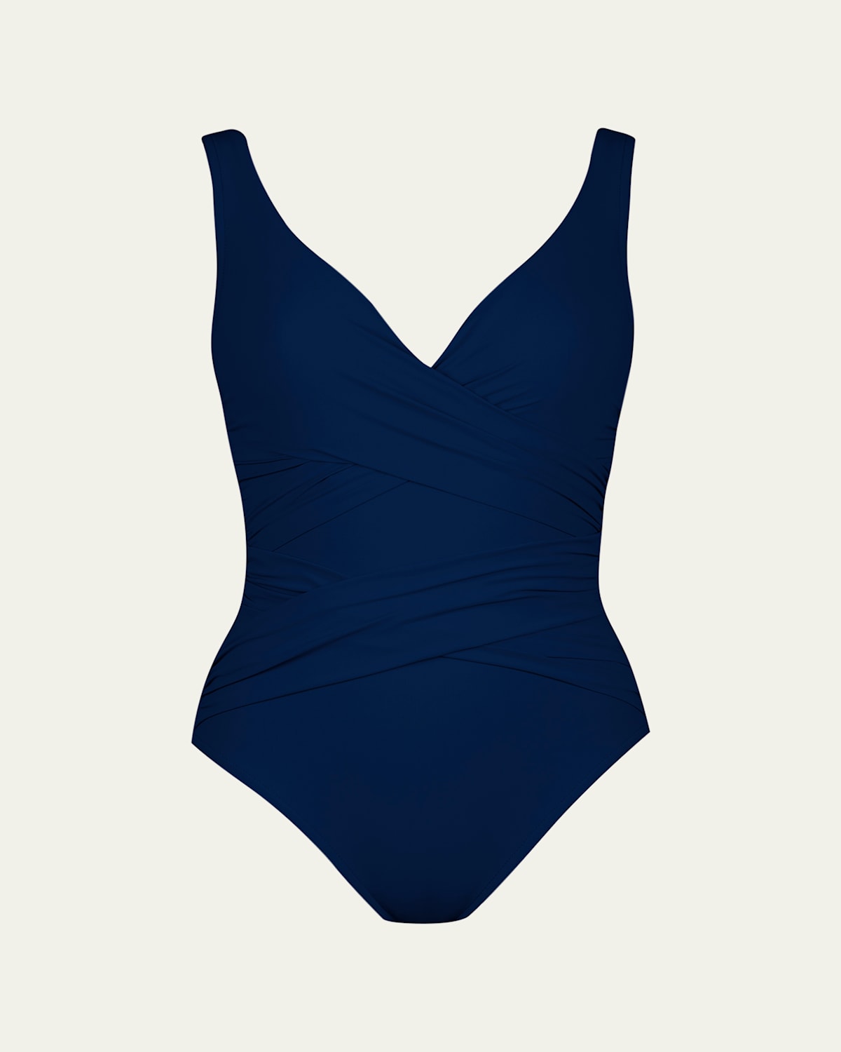 Criss-Cross One-Piece Swimsuit