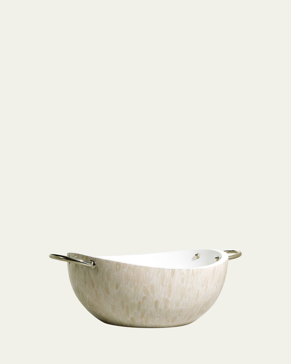 Ladorada Almendro Bone Serving Bowl