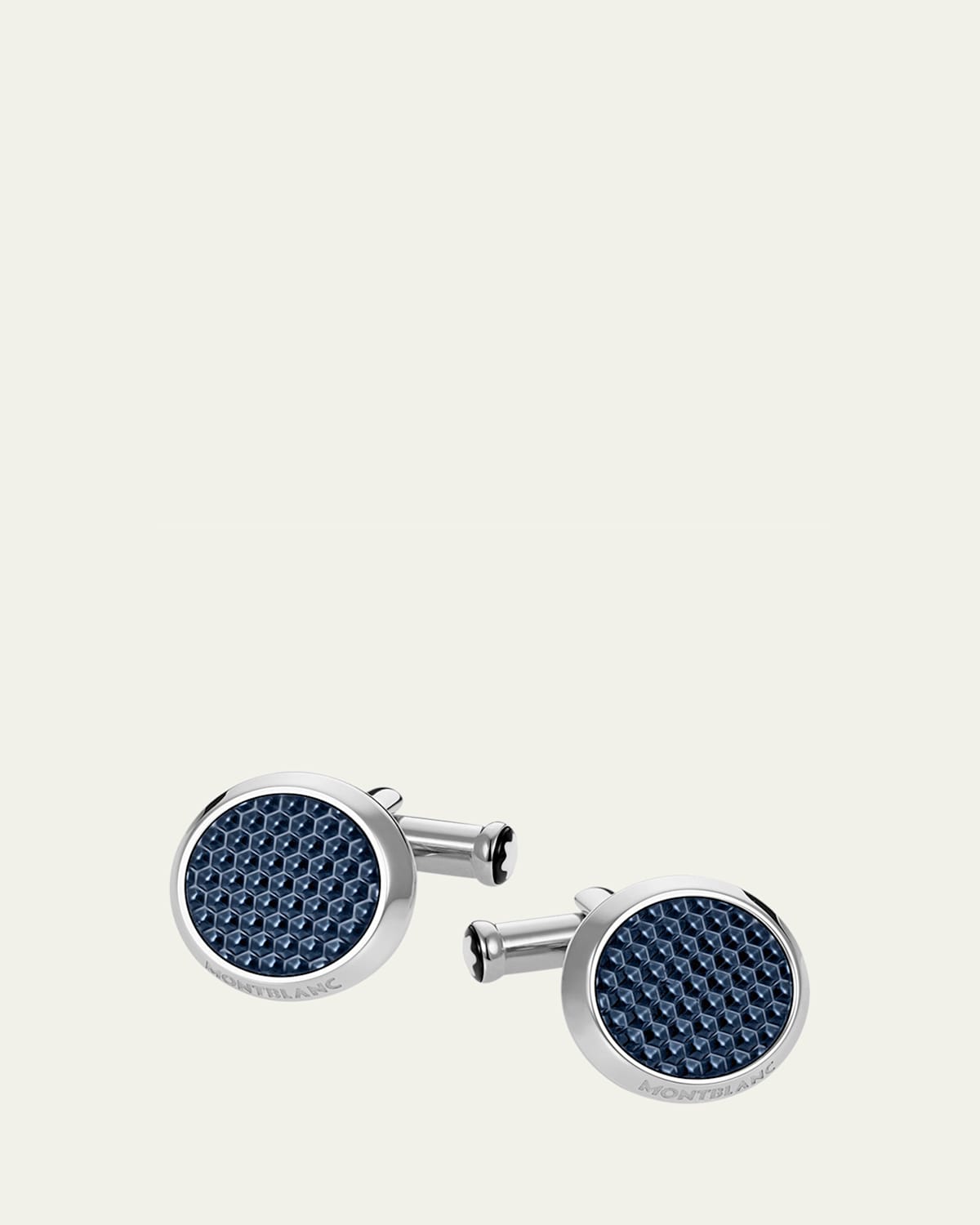 Meisterstuck Cufflinks w/ Hexagonal Inlay