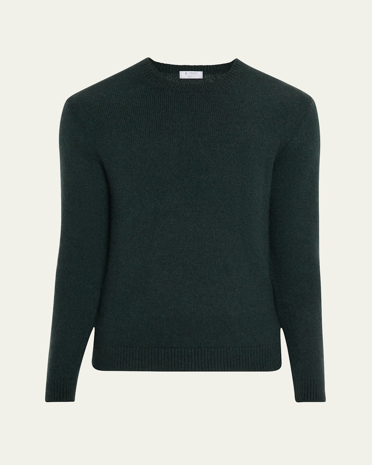 Men's Cashmere and Silk Crewneck Sweater