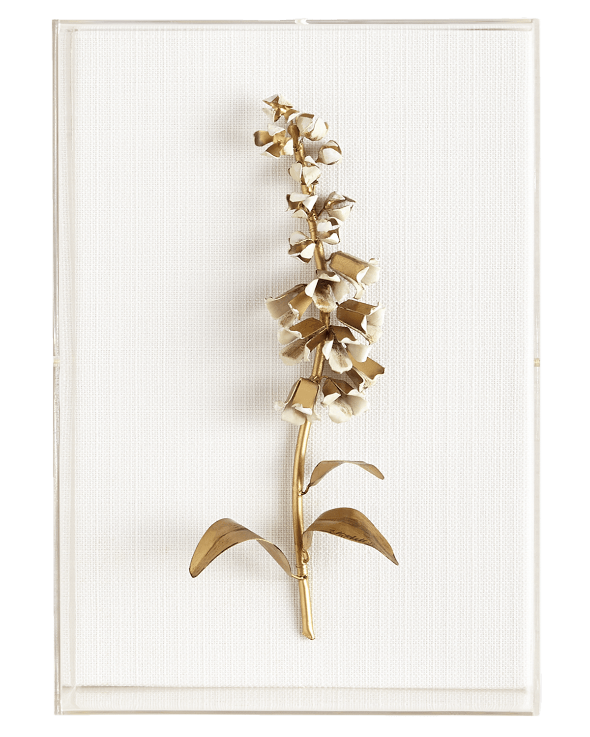 Tommy Mitchell Original Gilded Foxglove Study on Linen | Thumbnail 2