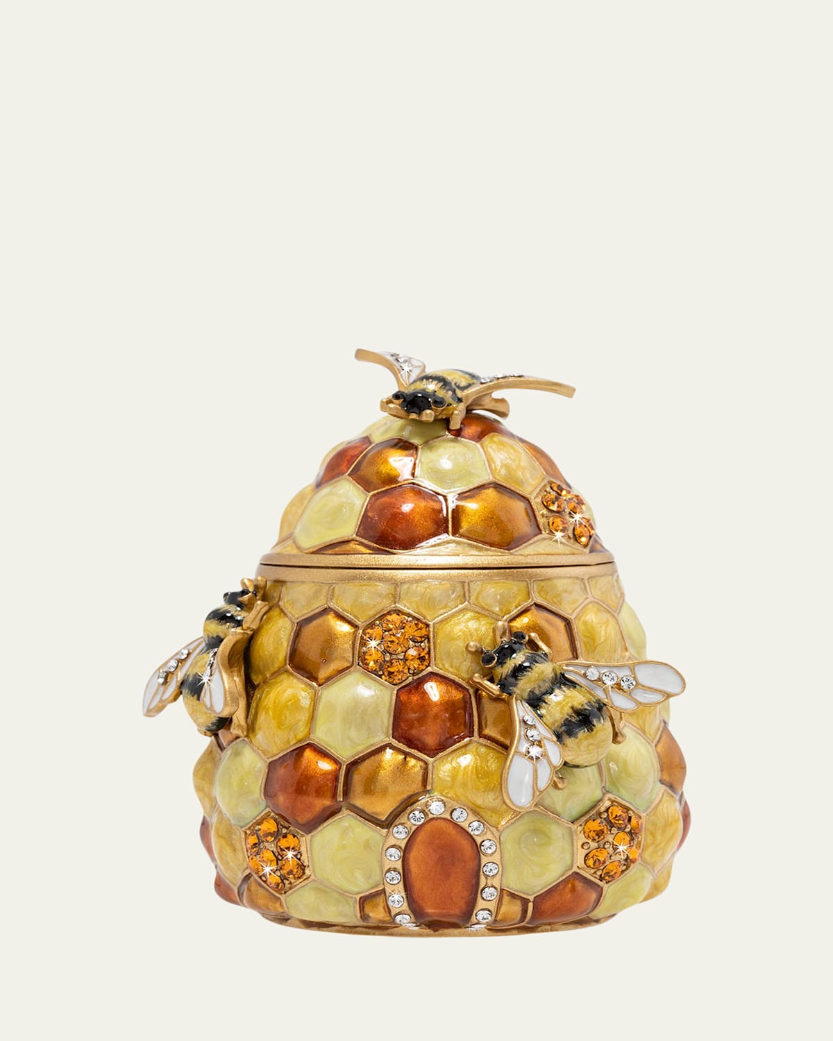 Jay Strongwater Beehive Box In Multi