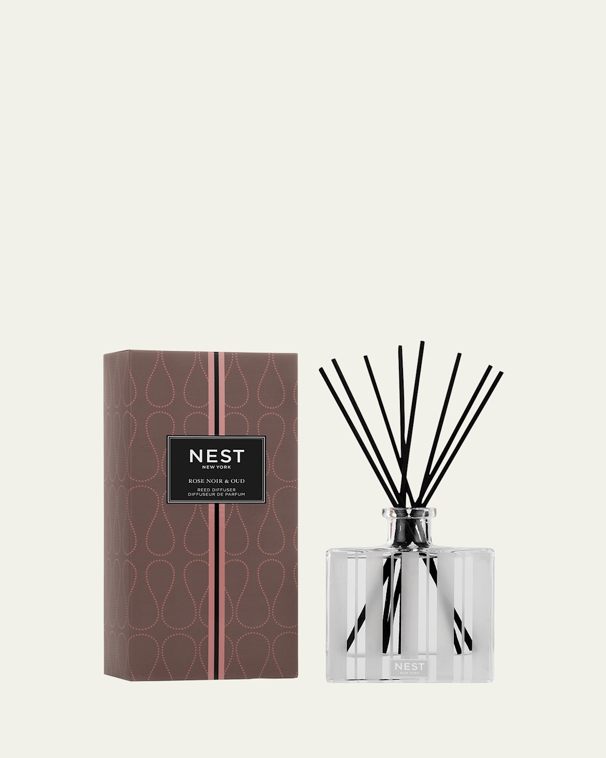 Nest Fragrances 5.9 Oz. Rose Noir & Oud Reed Diffuser