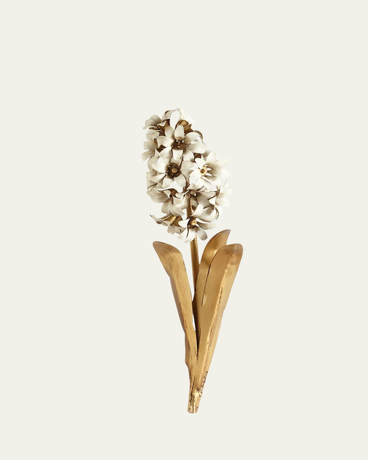 Tommy Mitchell Original GIlded Hyacinth Study on Linen | Thumbnail 1