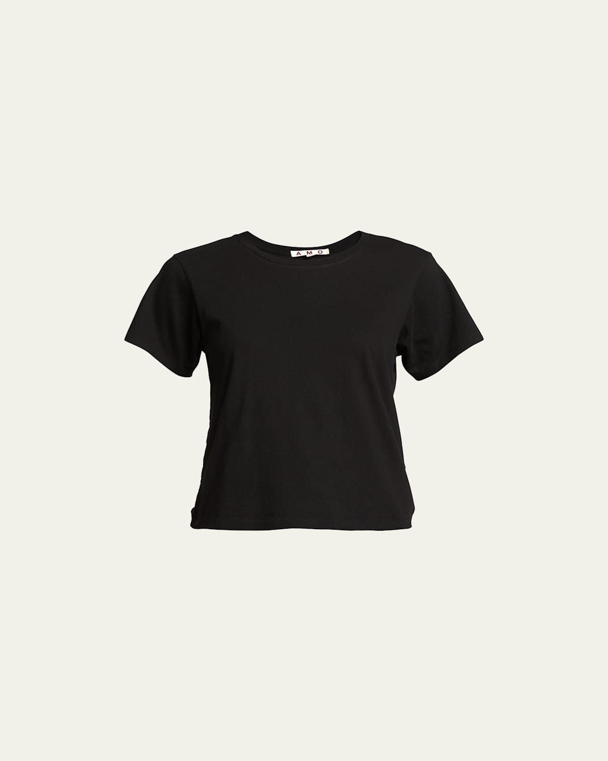 Classic Cotton Short-Sleeve Crewneck Tee