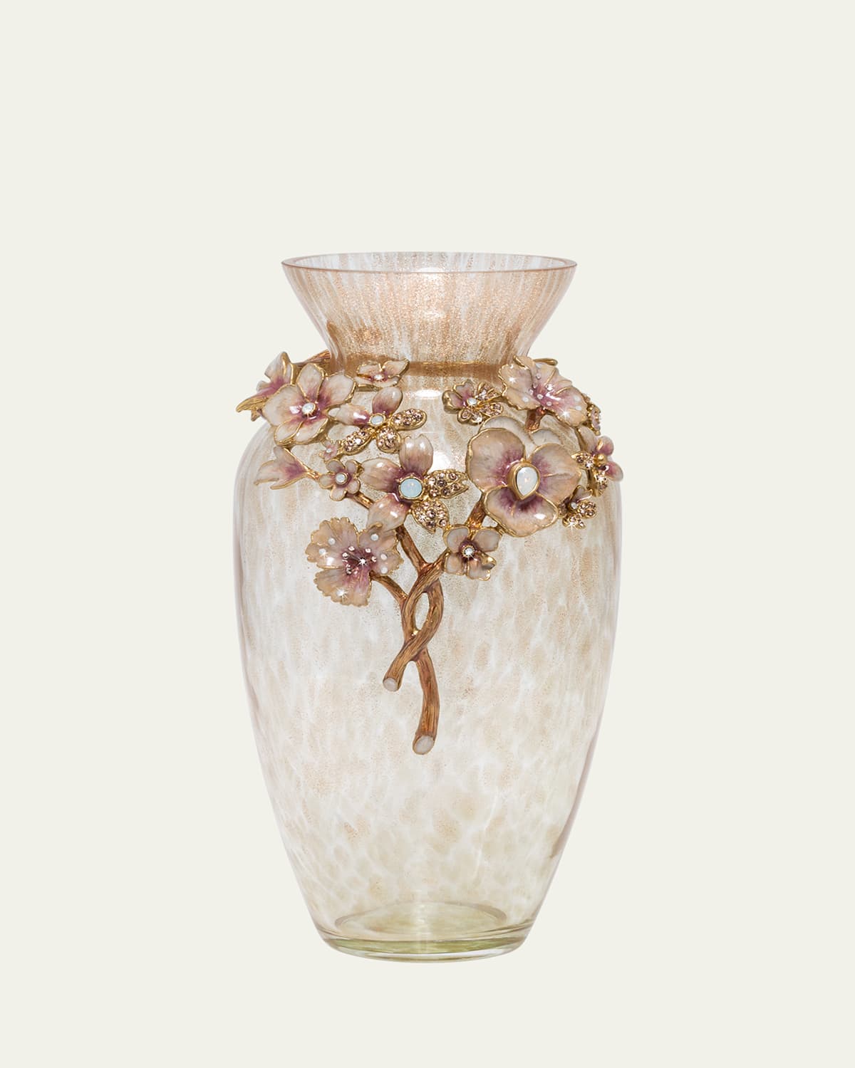 Jay Strongwater Boudoir Bouquet Vase