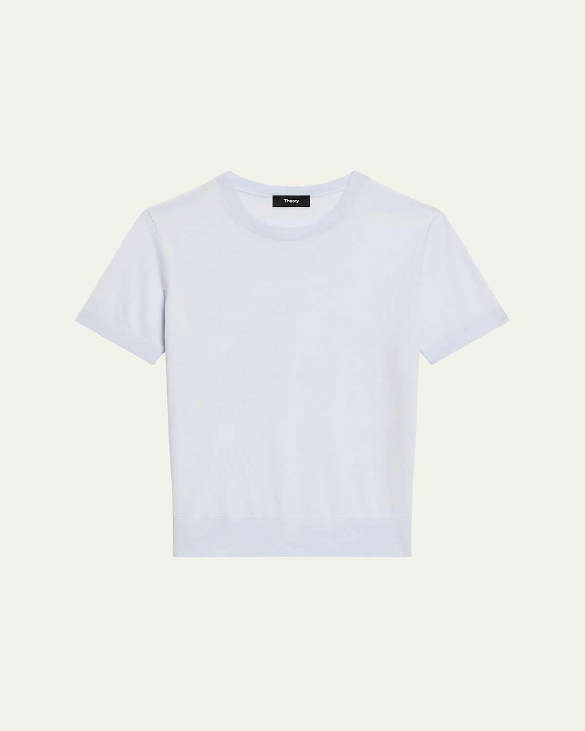 Theory Tiny Tee 2 Nebulous Organic Cotton Top