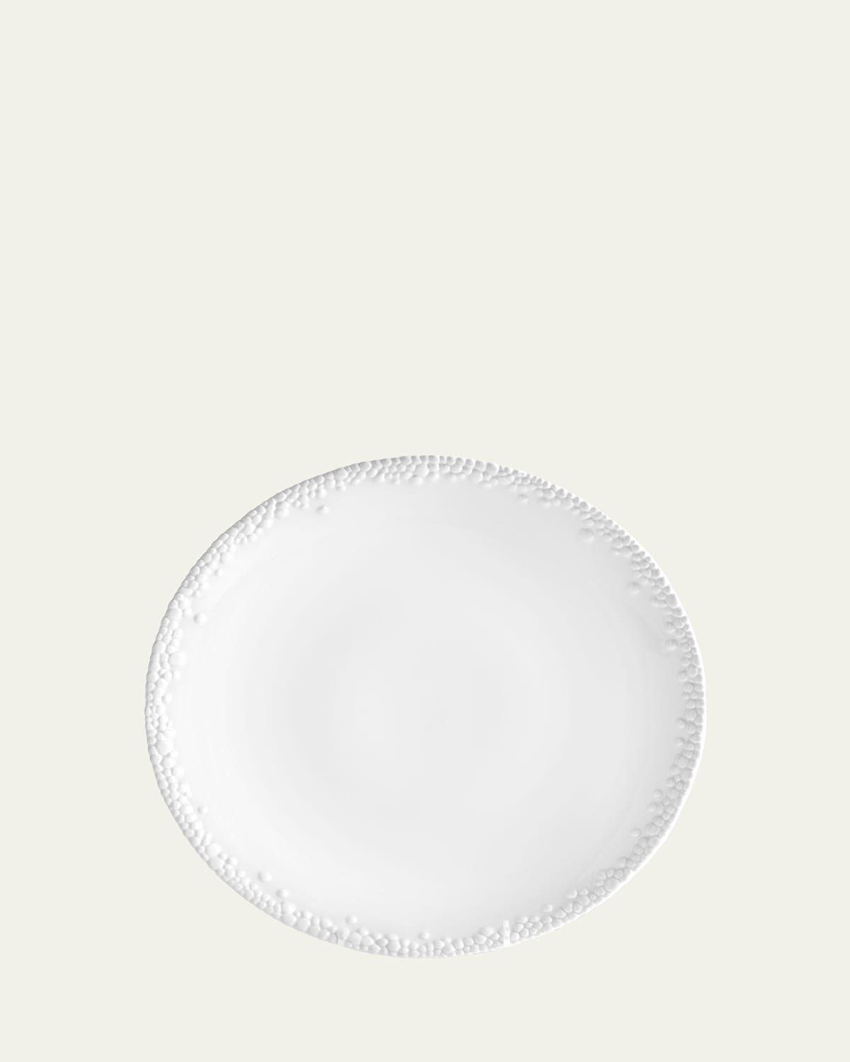 L'objet Haas Mojave Porcelain Charger Plate In White