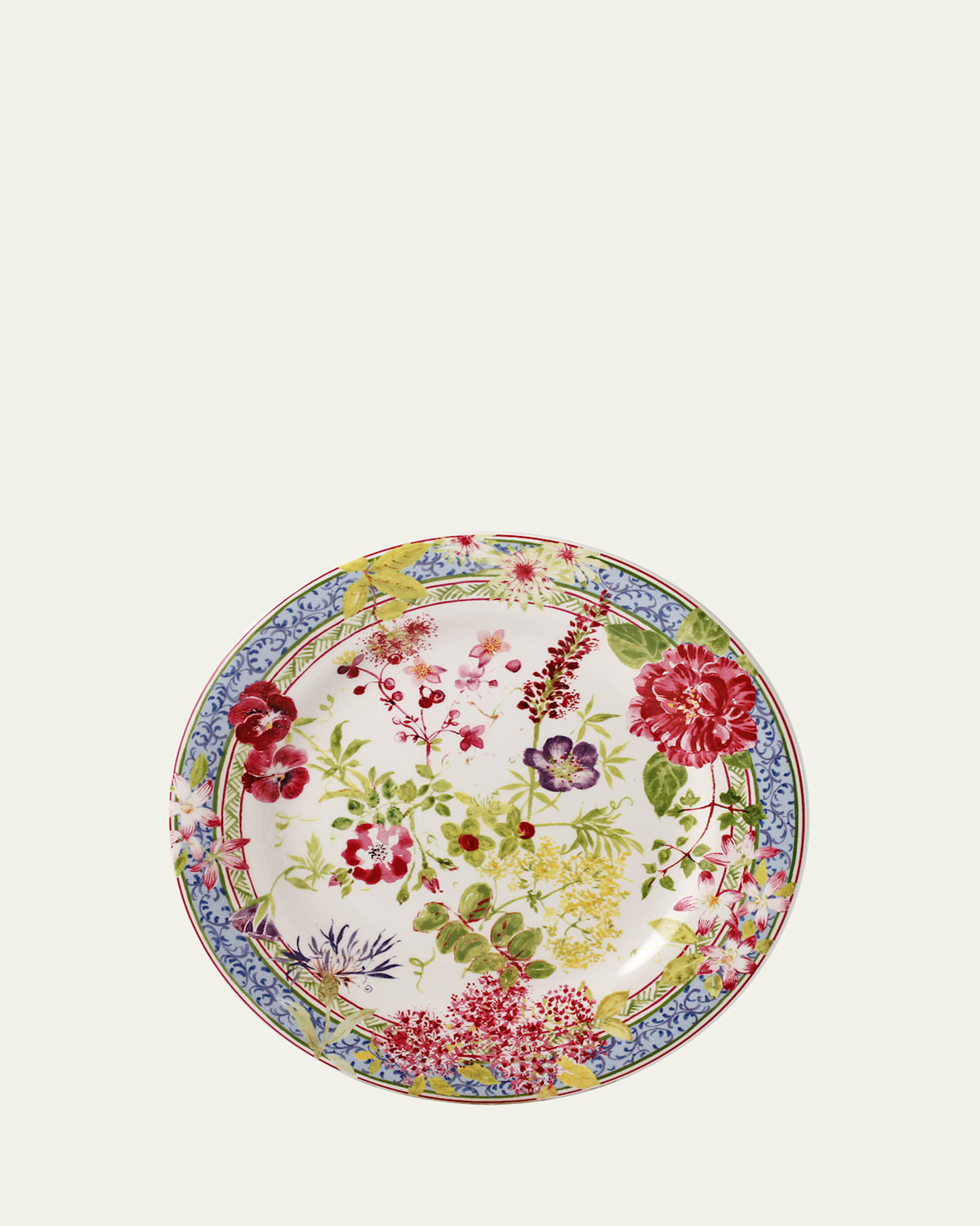 Gien Millefleurs Dessert Plate In Multi