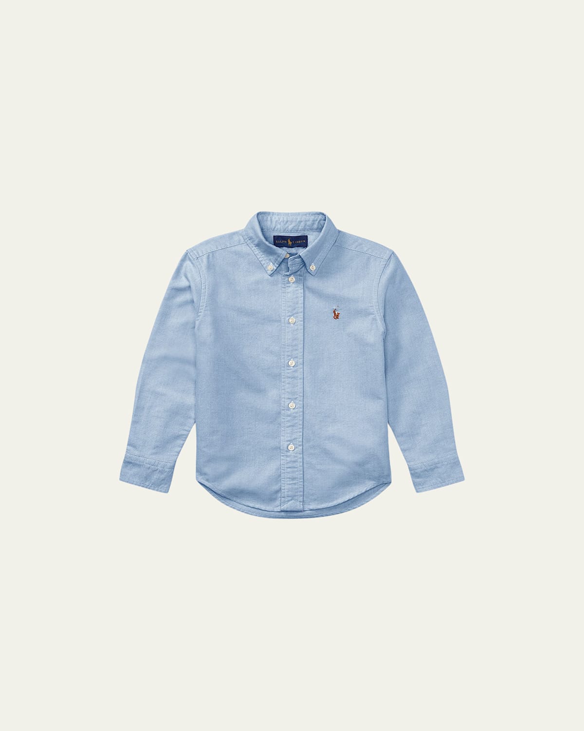 Polo Ralph Lauren Boy's Oxford Sport Shirt In Blue