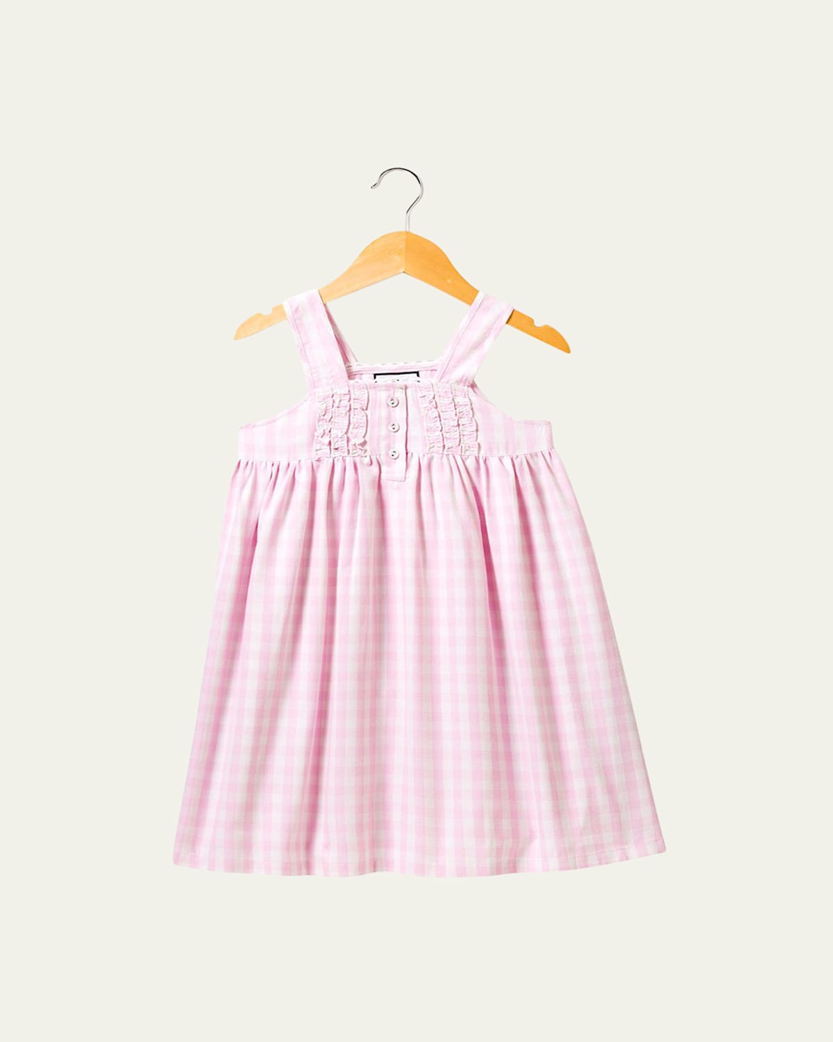 Petite Plume Charlotte Gingham Nightgown, Size 6M-