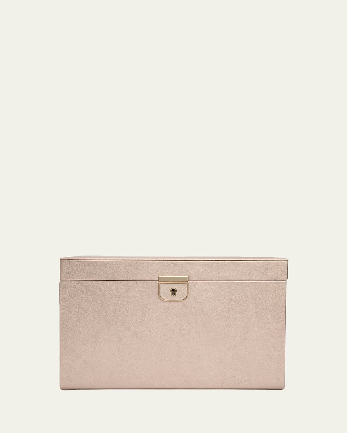 Wolf Palermo Large Jewelry Box In Rose Gold