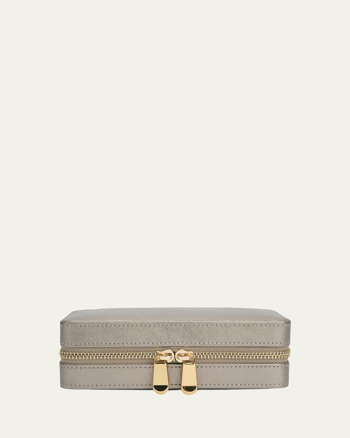 Wolf Palermo Zip Case In Gray