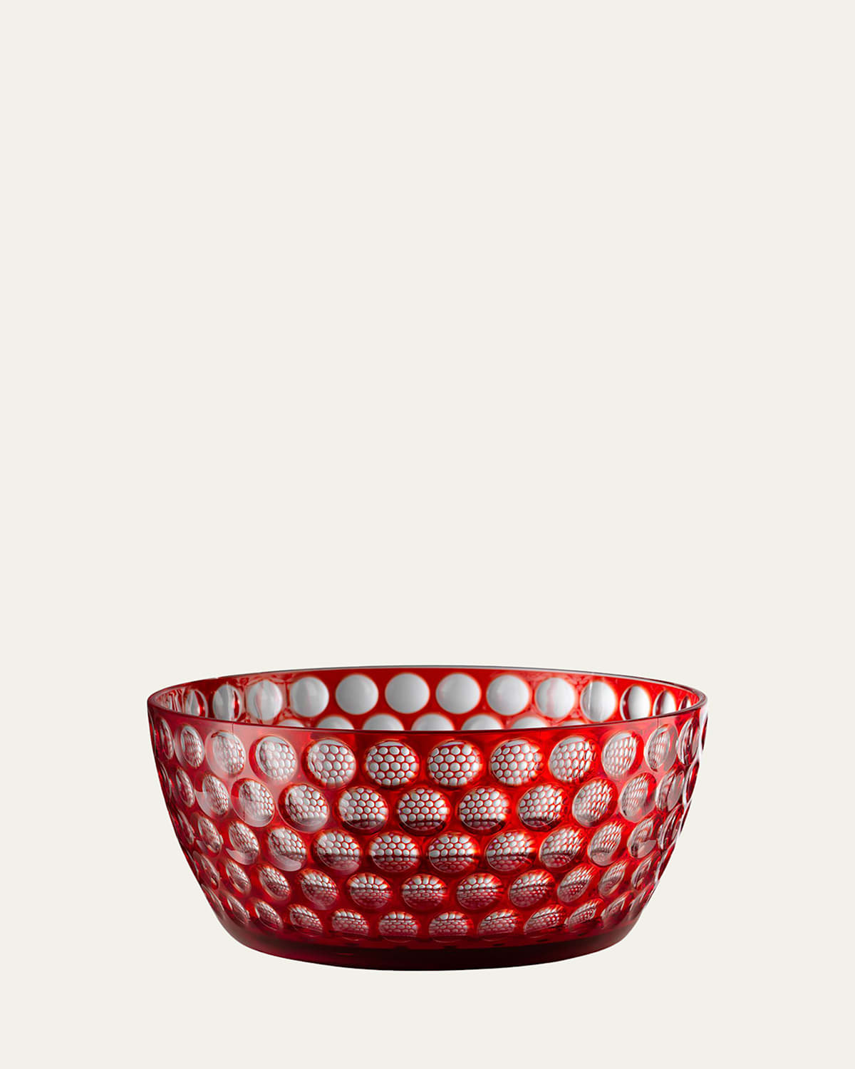 Mario Luca Giusti Lente Salad Bowl In Red