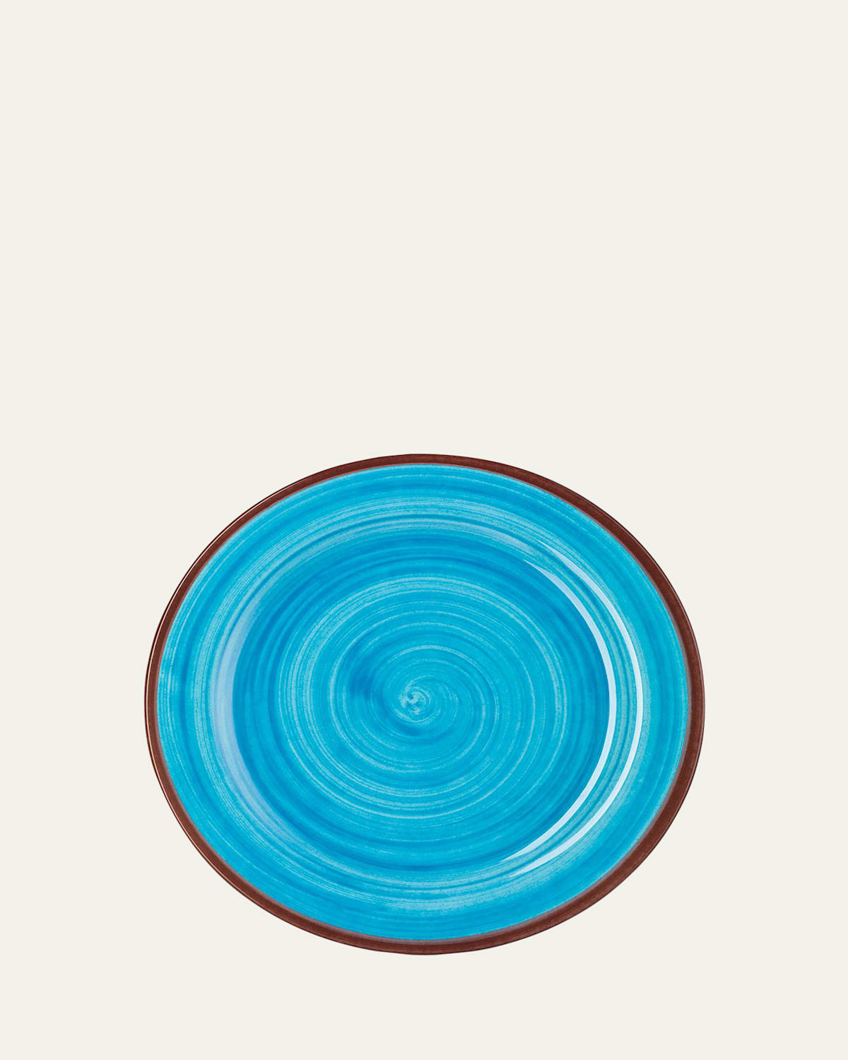 Mario Luca Giusti St. Tropez Salad/dessert Plate In Turquoise