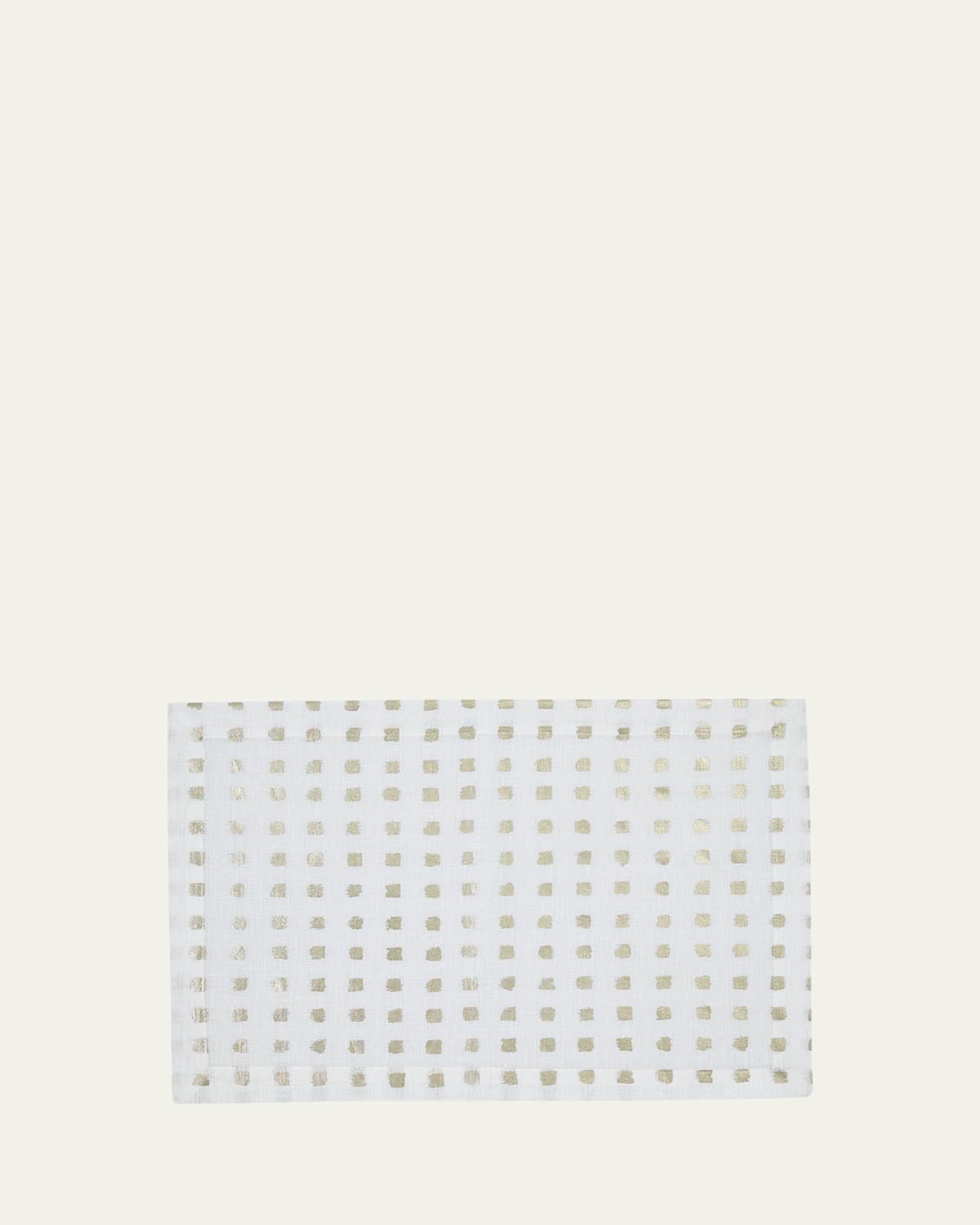 Mode Living Antibes Placemats, Set Of 4 In Gold
