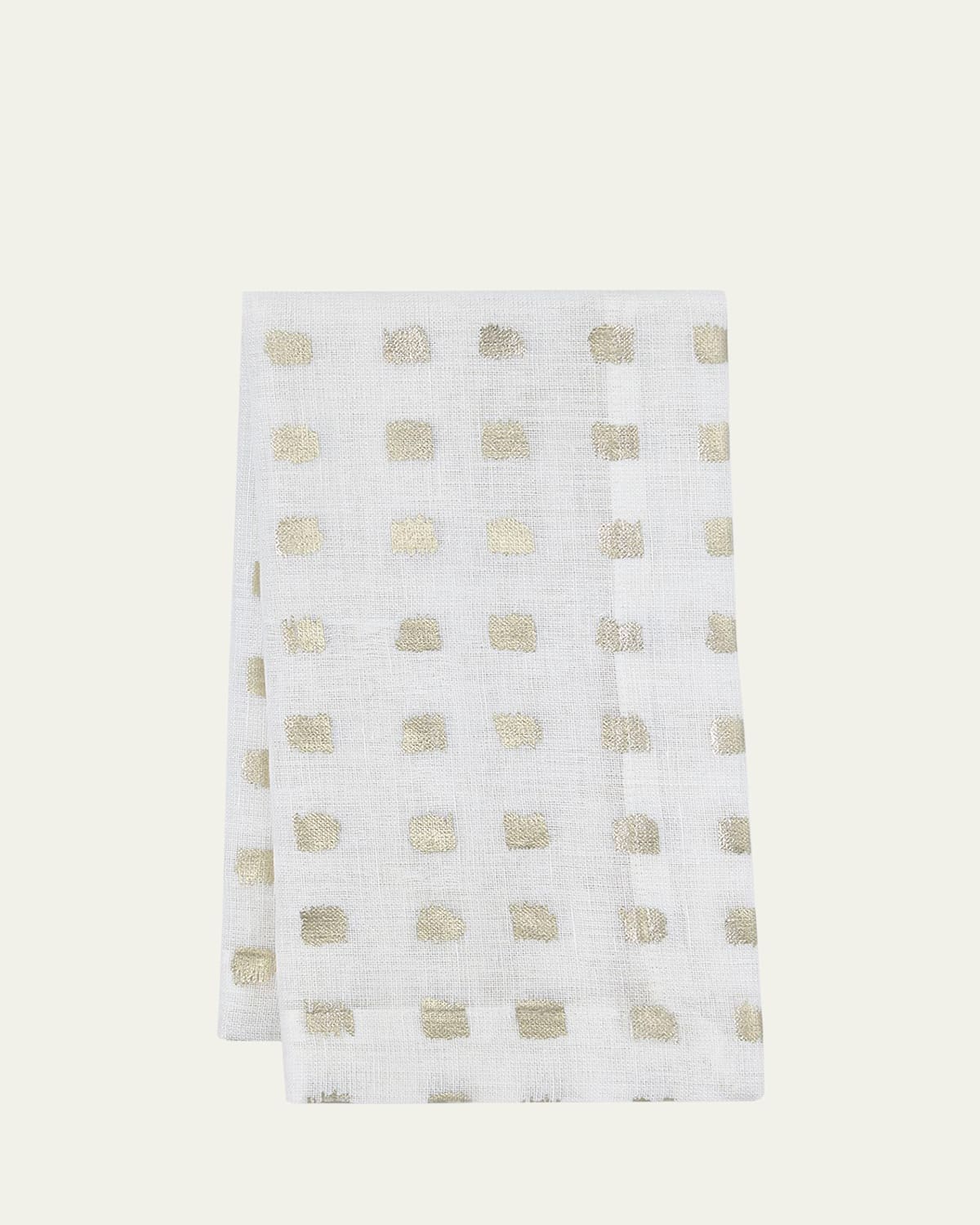 Shop Mode Living Antibes Napkins, Set Of 4 In Gold