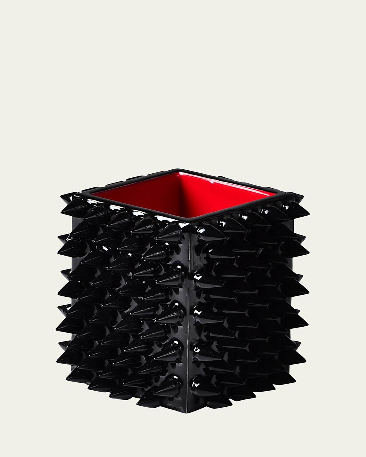 Mike & Ally Quill Makeup Brush Holder In Black/red