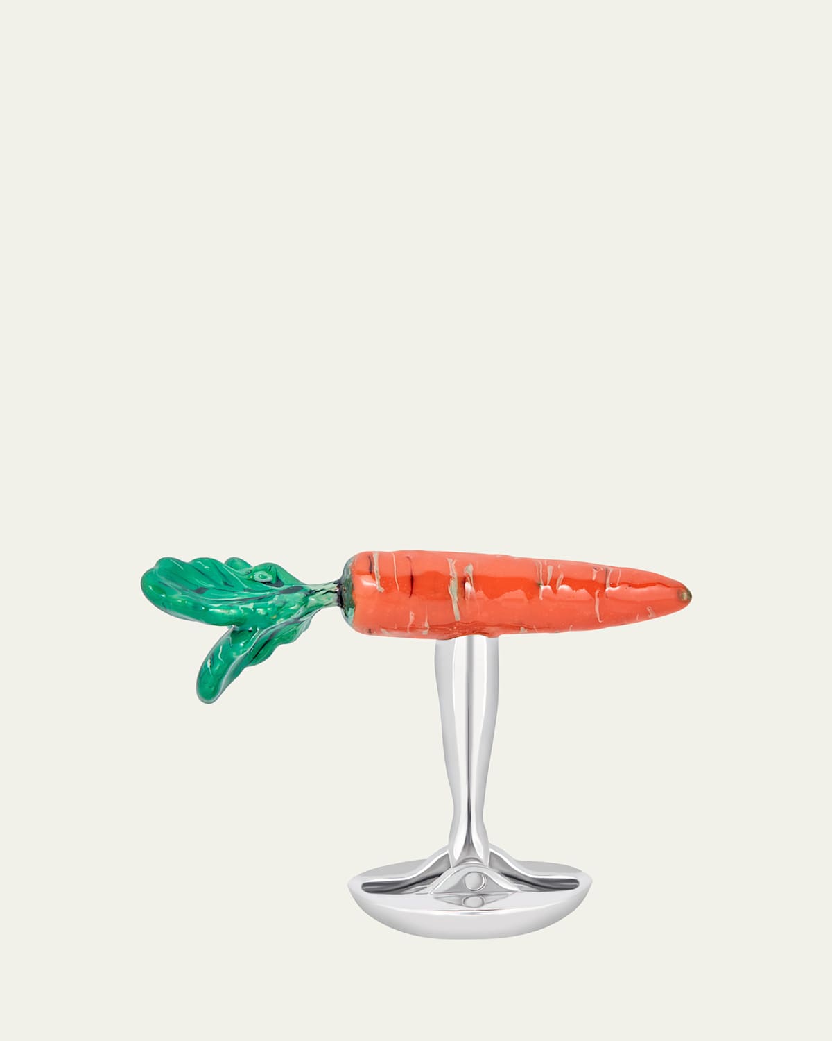 Men's Carrots Enamel Cufflinks