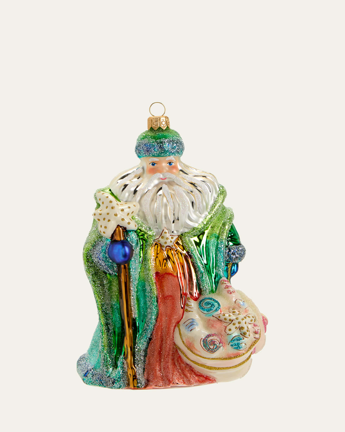 Neptune Santa Christmas Ornament