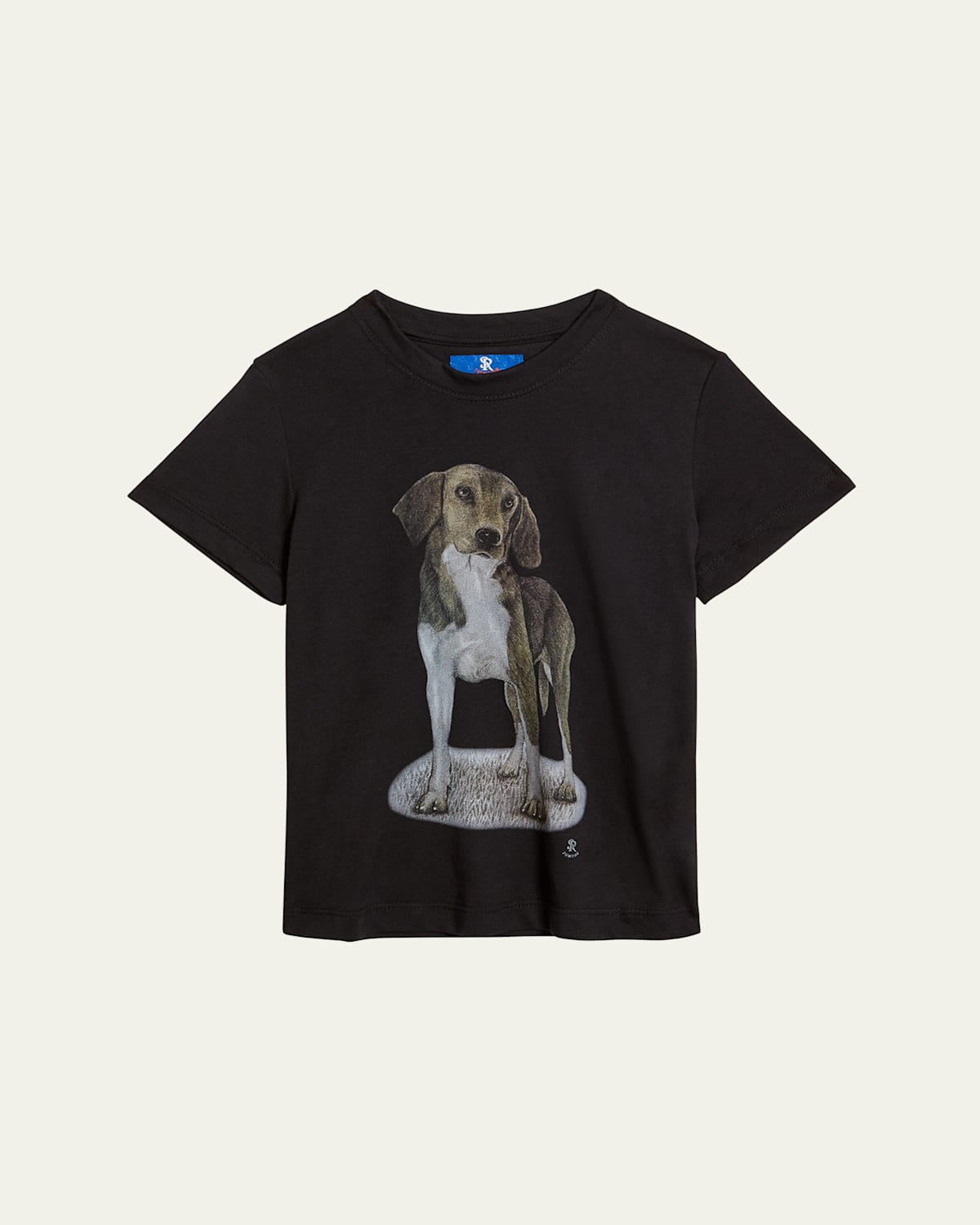 Stefano Ricci Boys' Short-sleeve Tee In Black