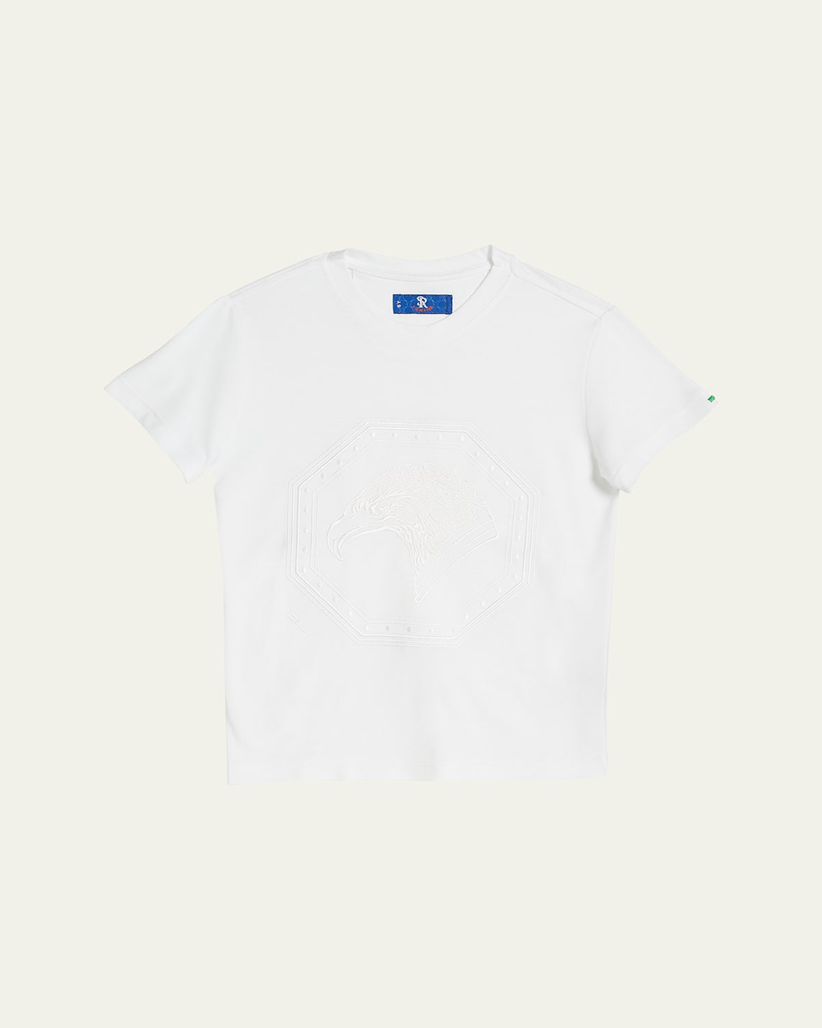 Stefano Ricci Boys' Short-sleeve Tee In White