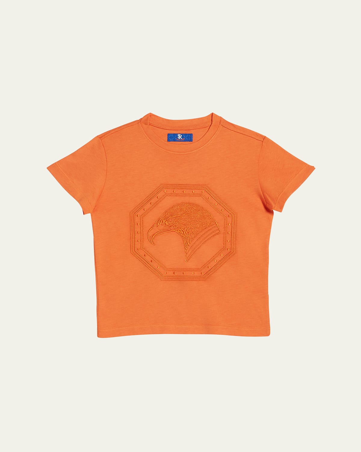 Stefano Ricci Boys' Short-sleeve Tee In Orange