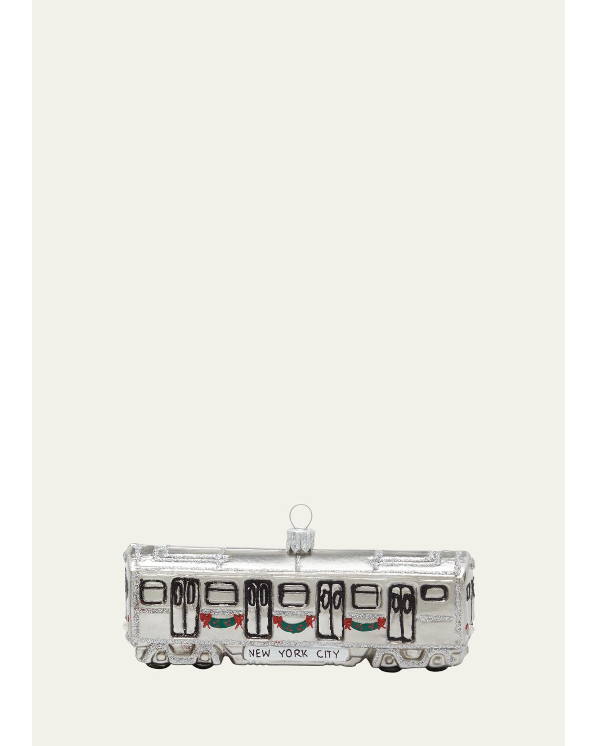 Bergdorf Goodman Subway Christmas Ornament In Multi