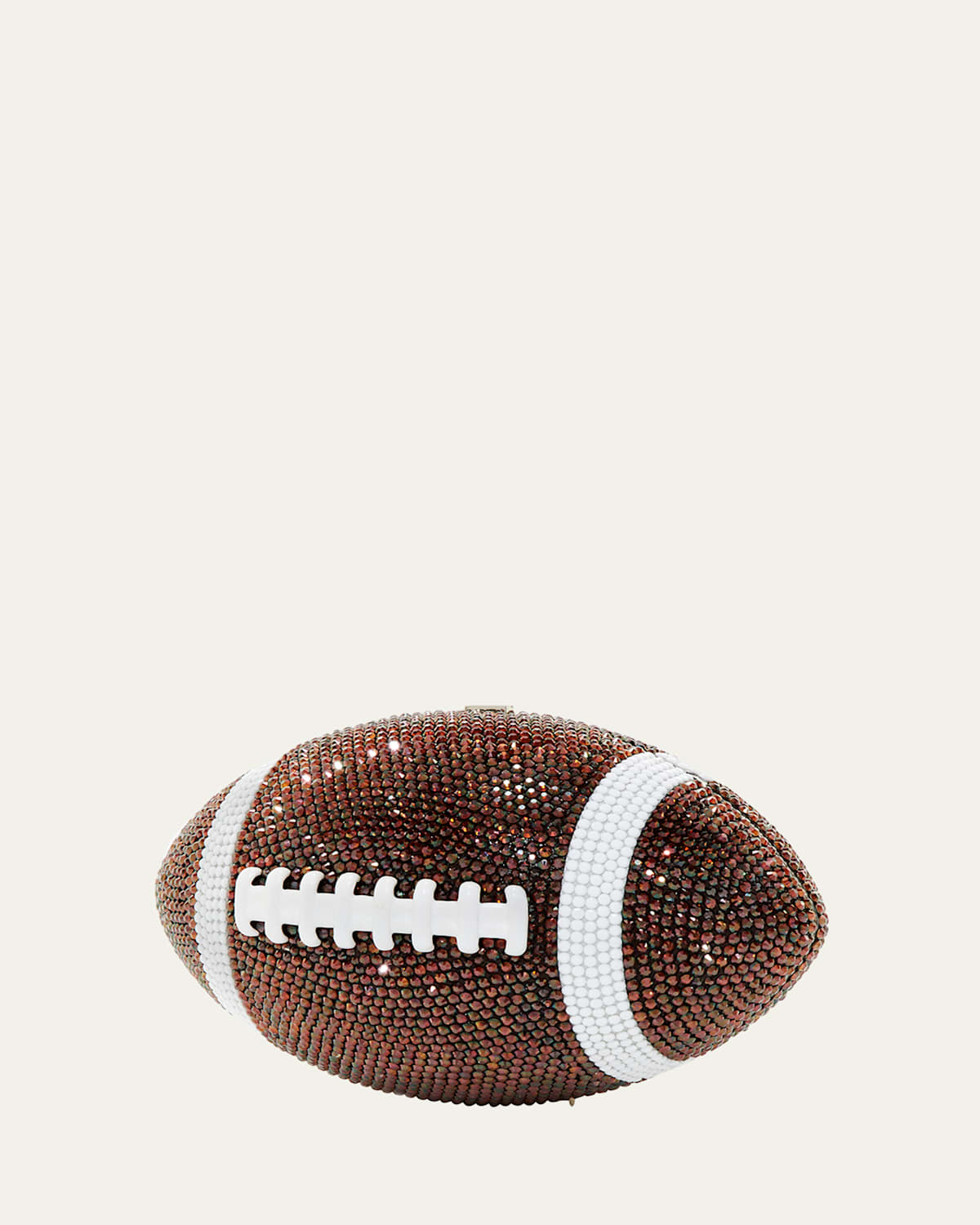 Crystal Football Minaudiere Bag