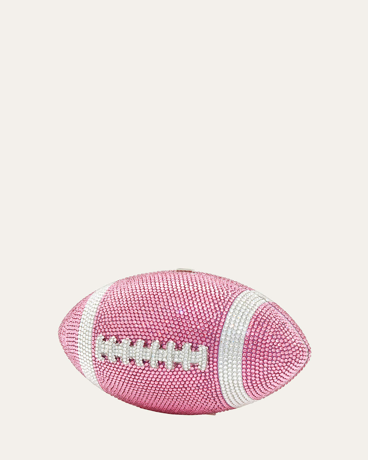Crystal Football Minaudiere Bag