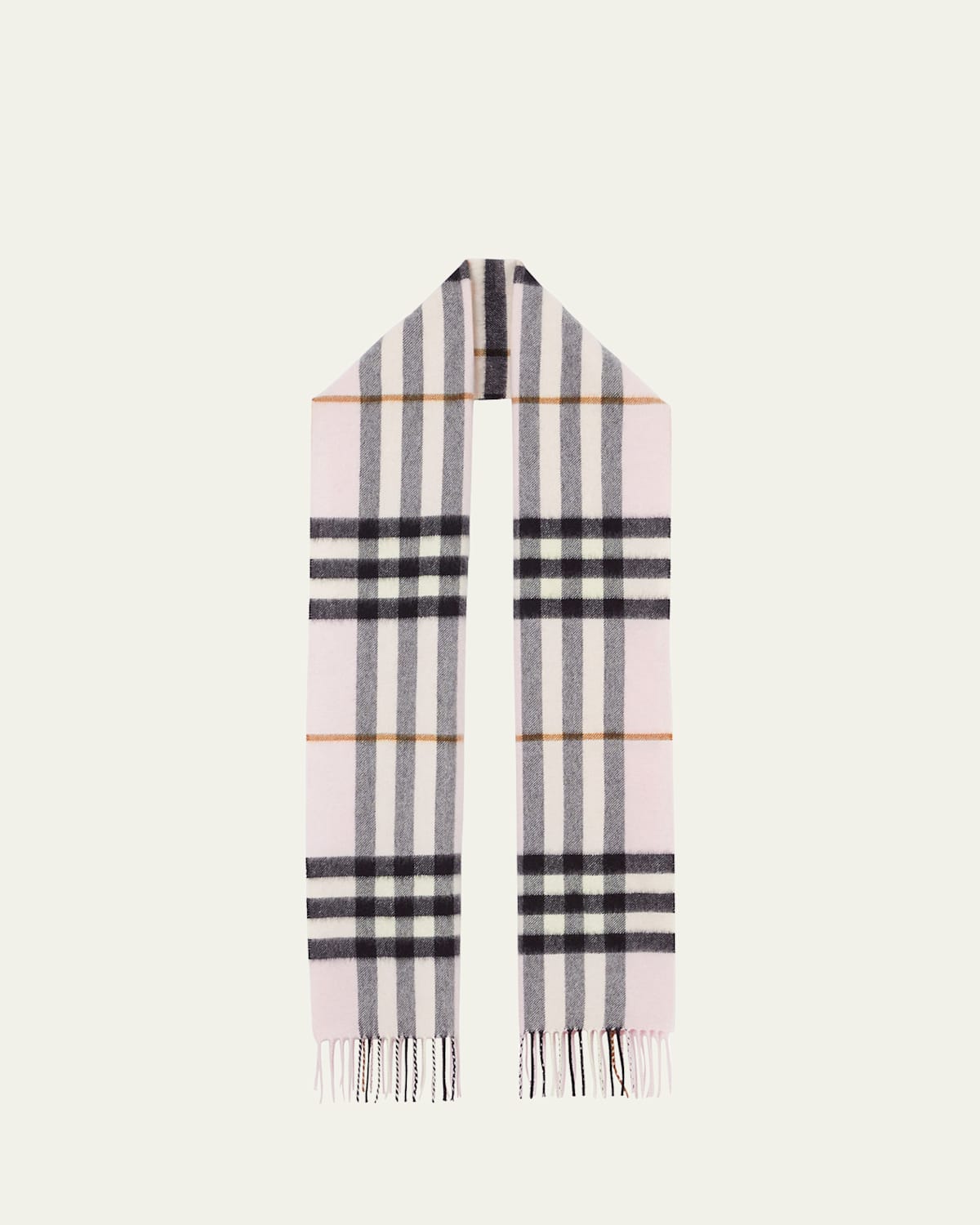 Giant Check Cashmere Scarf