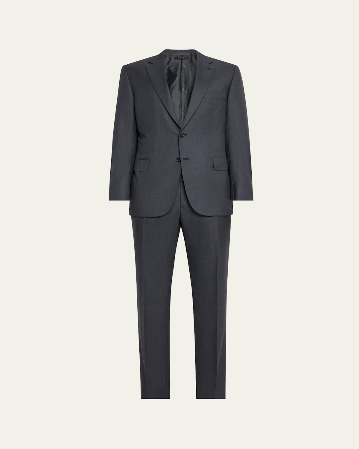 Men's Brunico Virgin Wool Two-Piece Suit