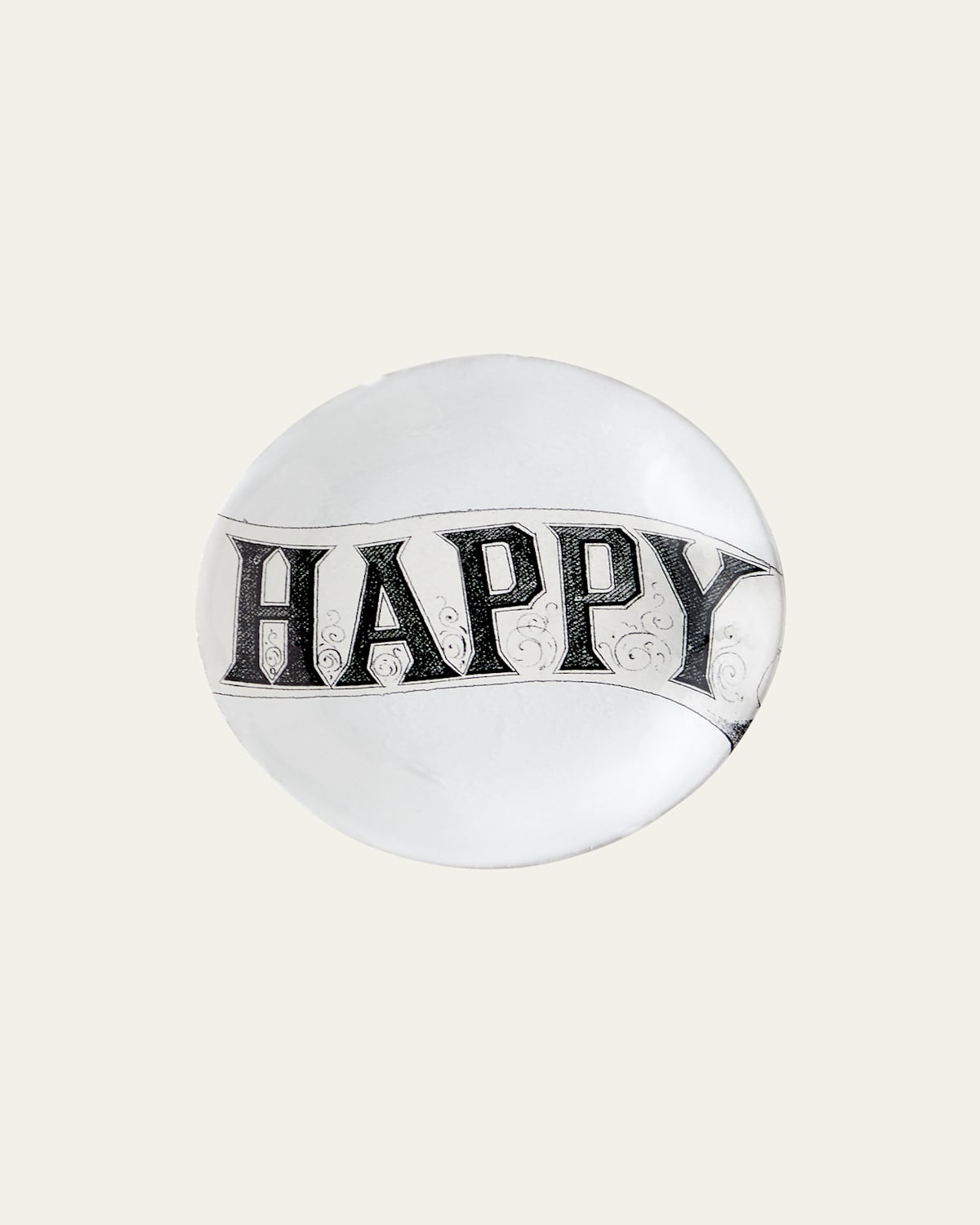 Astier De Villatte Happy Plate 5.3"