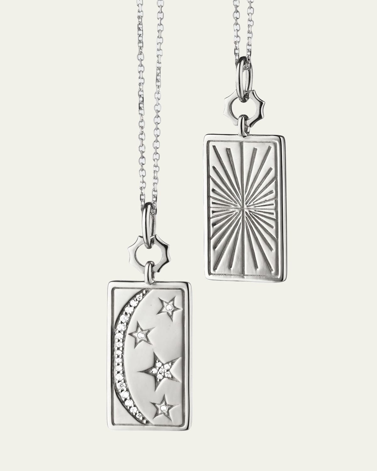 Monica Rich Kosann Sterling Silver "My Sun Moon Stars" Charm Necklace | Thumbnail 3 Monica Rich Kosann Sterling Silver "My Sun Moon Stars" Charm Necklace | Thumbnail 3