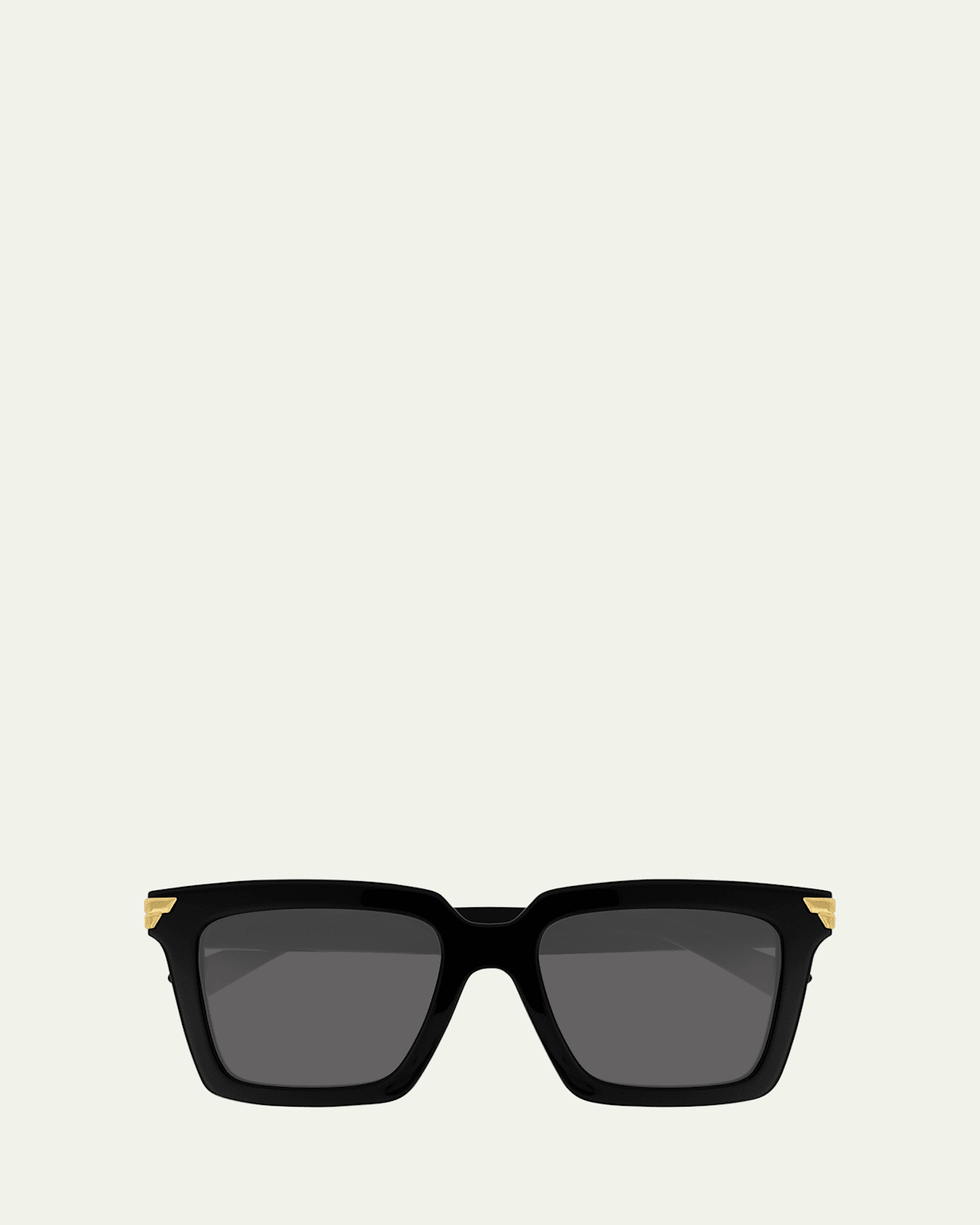 Bottega Veneta Grey Square Ladies Sunglasses Bv1005s 001 53 In Black