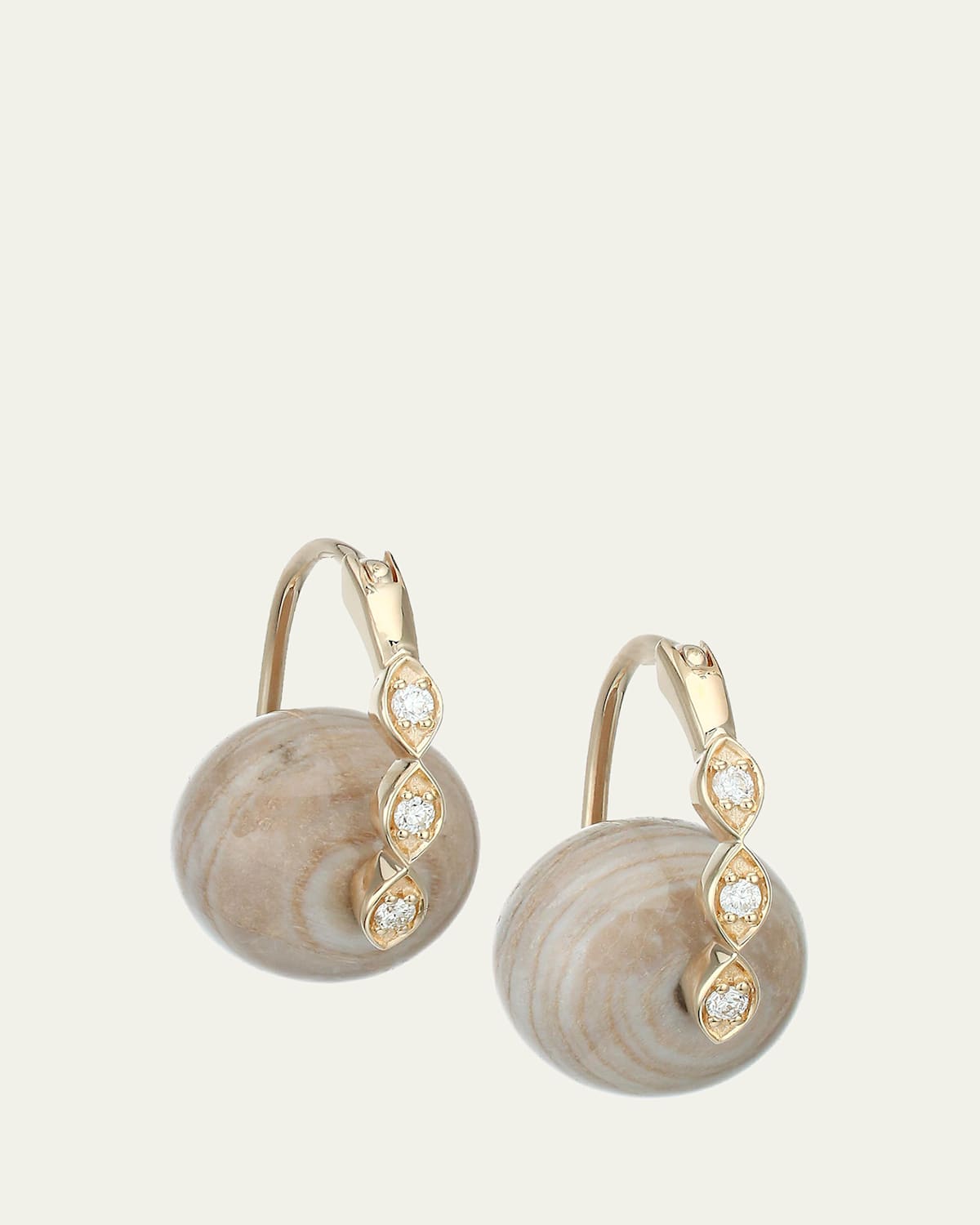 Sydney Evan 14 Marquise Evil Eye Bead Earrings - Women's Jewelry And Watches