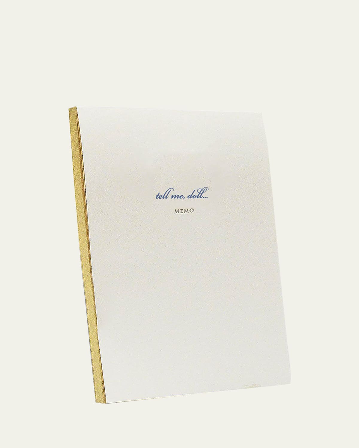 Bell'invito Tell Me, Doll Jotter Pad In White