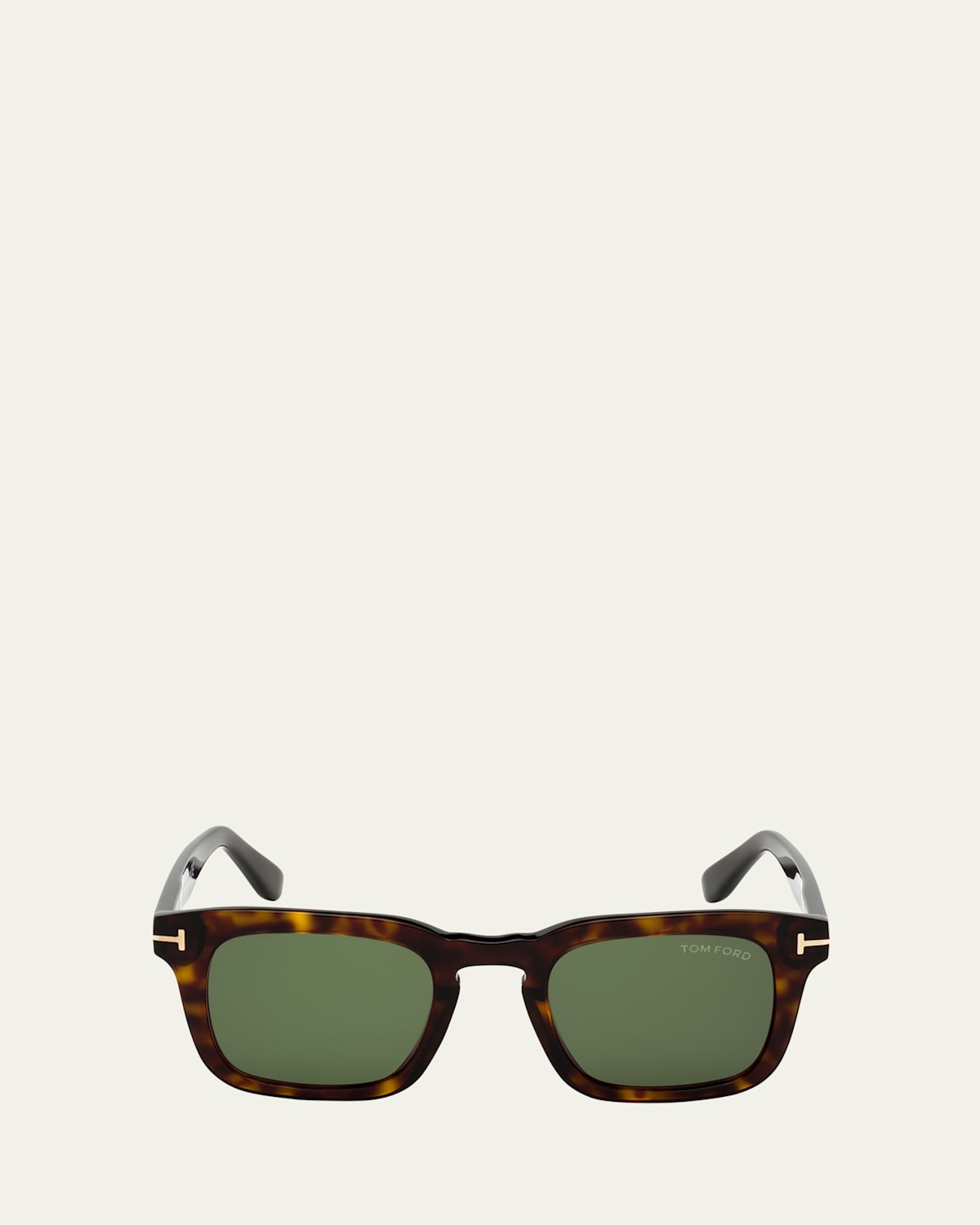 Tom Ford Men's Dax Square Tortoiseshell Sunglasses