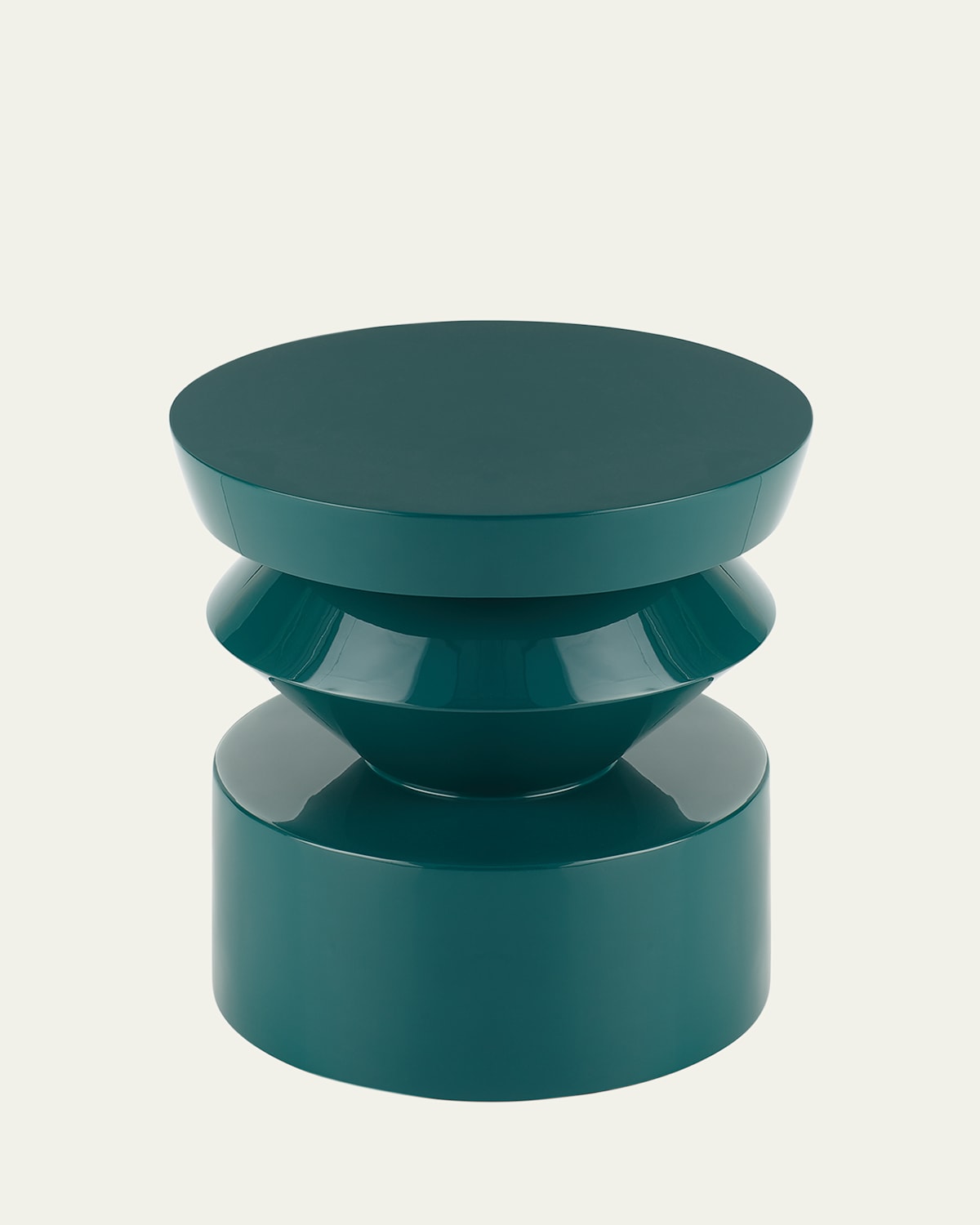 Arteriors Uma Side Table In Teal